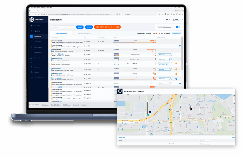 TransFollow Portal