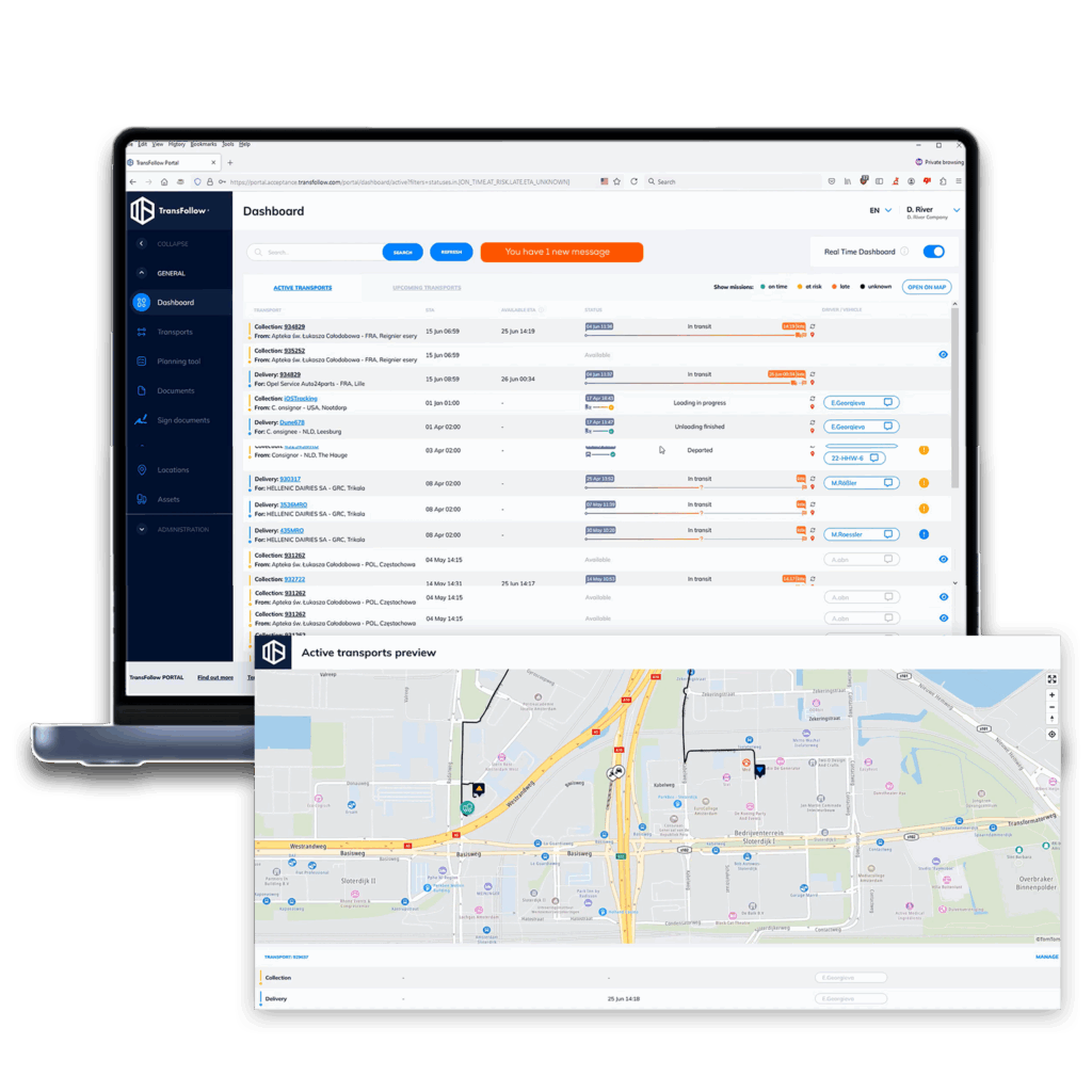 Transport and Mission Management