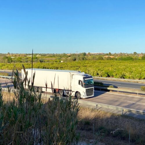 Truck in Spain